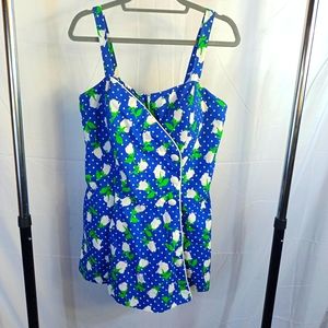 Women's Vintage plus size Swimsuit